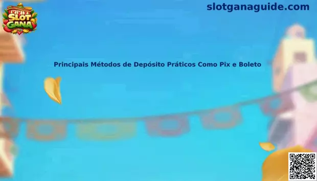 Principales métodos de depósito prácticos como Pix y Boleto