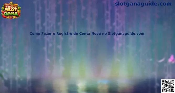 Tutorial de registro de cuenta nuevo en Slotganaguide.com