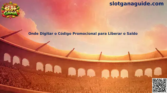 Dónde ingresar código promocional para liberar saldo en Slot Gana